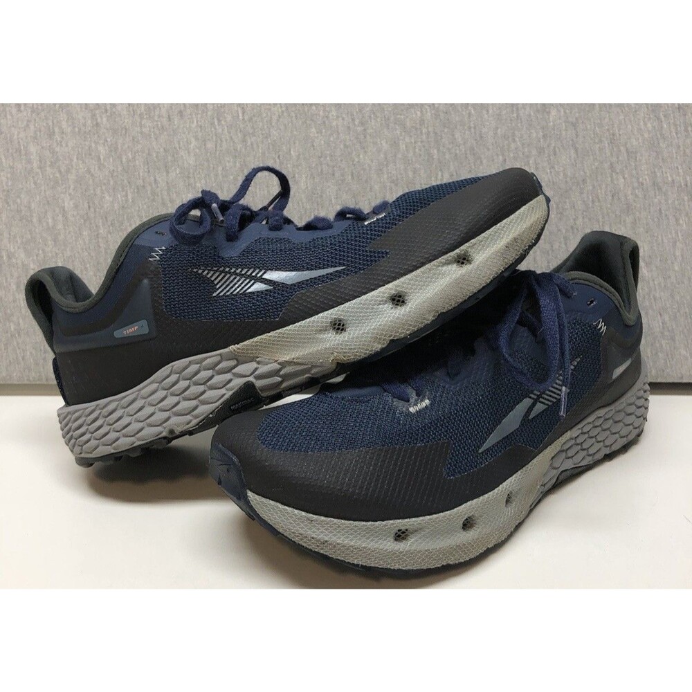 Altra Timp 4 Trail Running Shoes Womens SZ 11.5 MaxTrac Ego Midsole Lightweight